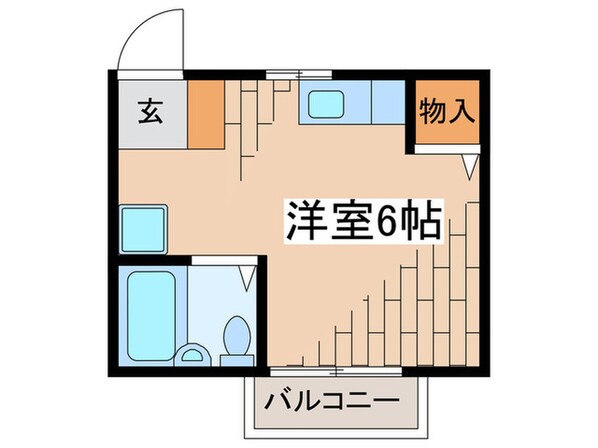 ハイツタカシマの物件間取画像